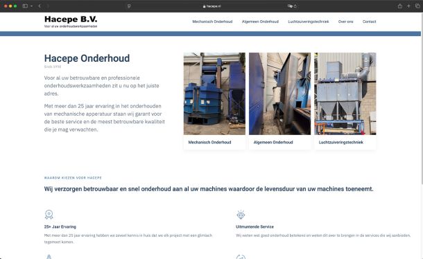 Ghekko Website Design: Hacepe
