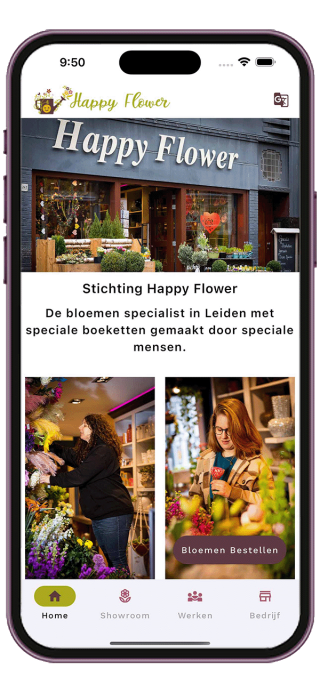 Happy Flower App for iOS