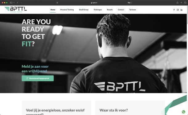Ghekko Website Design: BPTTL - Be Pushed to the Limit