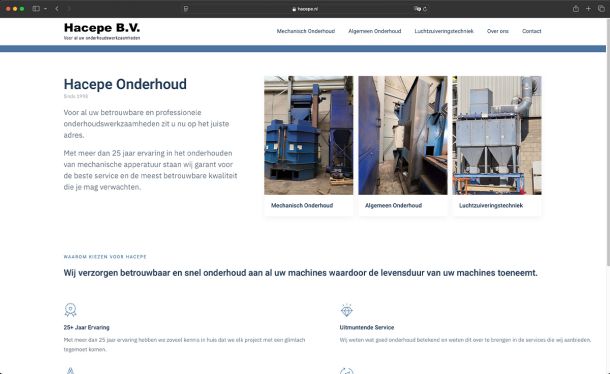 Ghekko Website Design: Hacepe